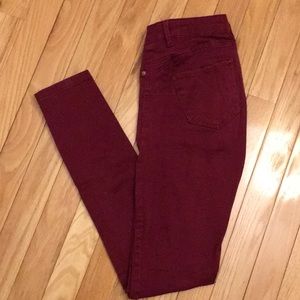 Red Skinny Jeans